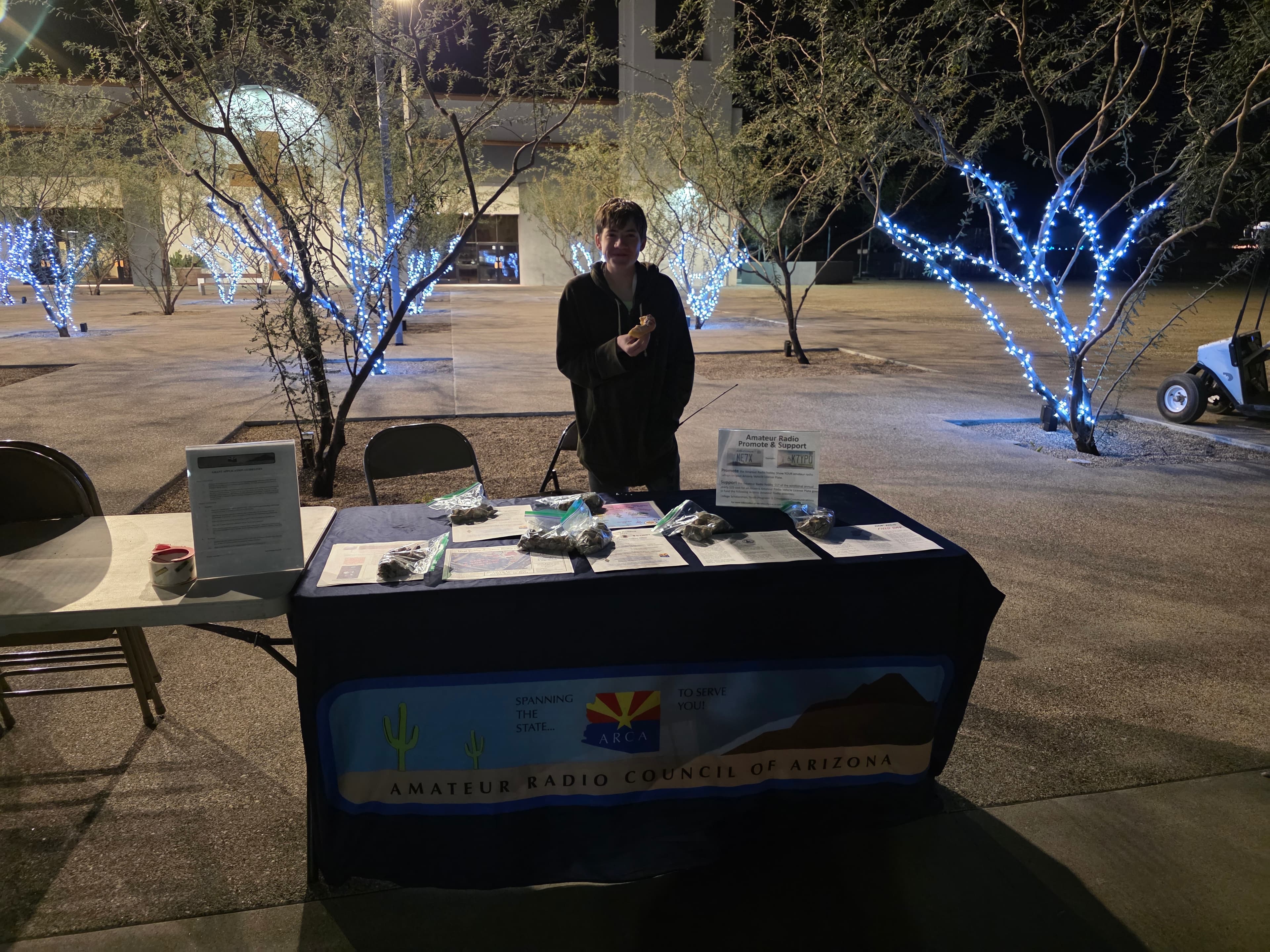 TBARC Hamfest ARCA Table