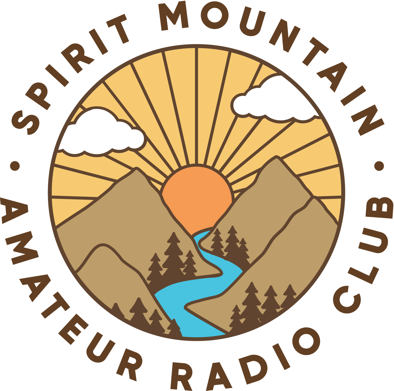 Spirit Mountain Amateur Radio Club logo